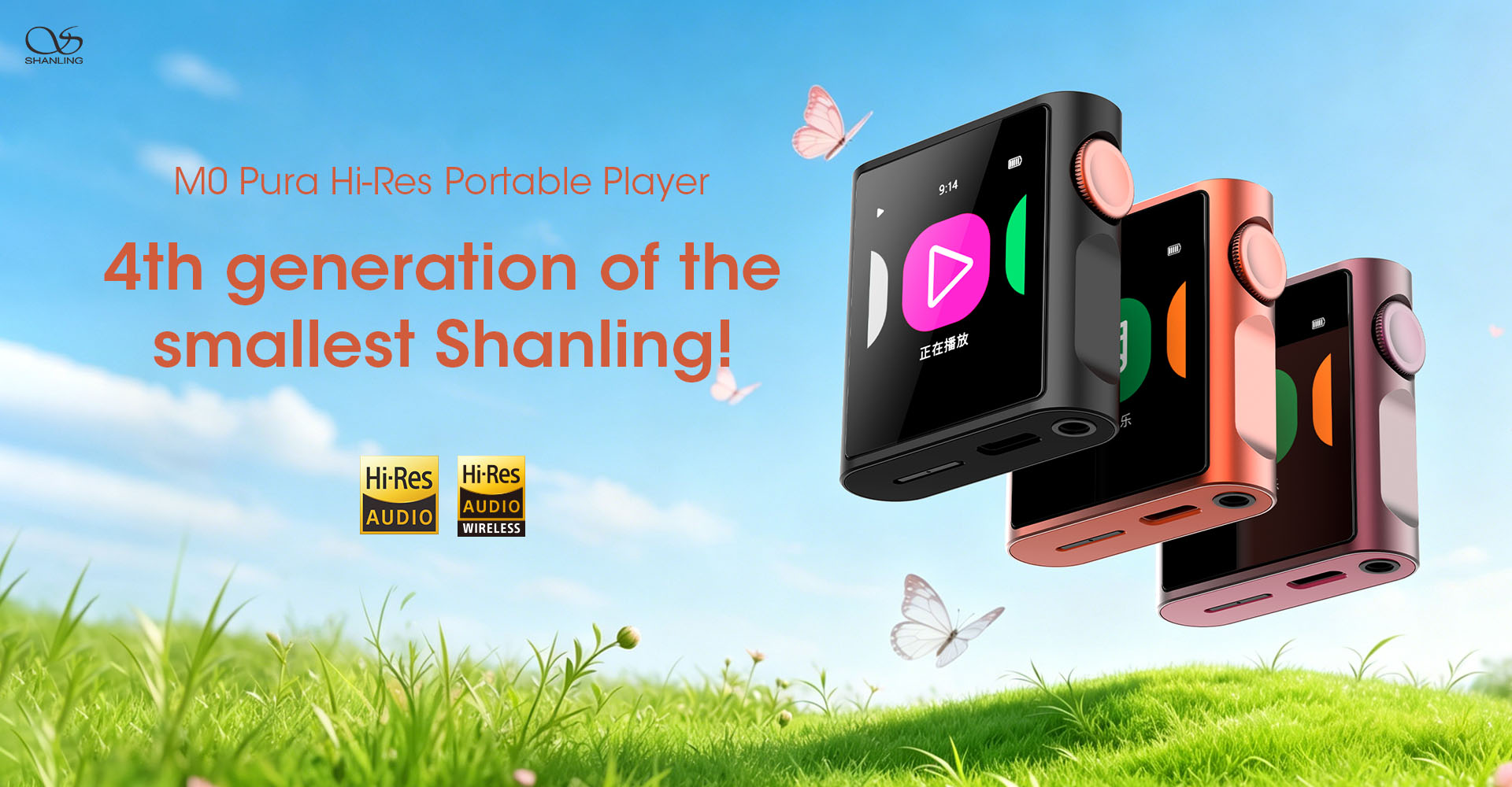 Przenośny odtwarzacz audio Shanling M0 Pura